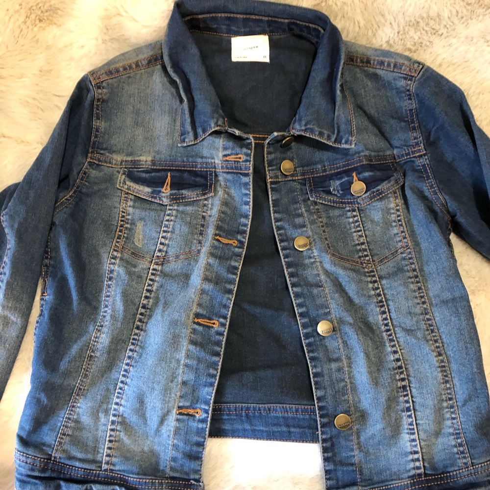 Distressed Jean Jacket